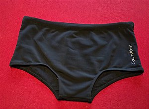 Sunga Calvin Klein Basica Lisa com Silk Masculina