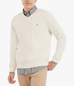 Suéter Tommy Signature V Neck Masculino