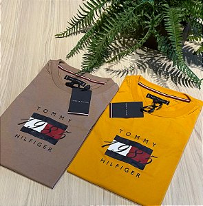 Camiseta Tommy Linear Graphic Tee Masculina