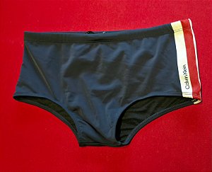 Sunga Calvin Klein Trunk Faixa Bicolor Masculino