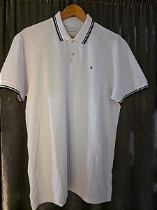 Polo Calvin Listras Gola Masculina