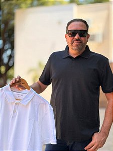 Polo Calvin Klein interlook Liquid Touch Masculino