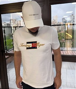 Camiseta Tommy Icon Gold Tee Masculino
