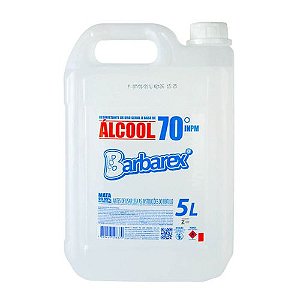 ALCOOL LIQUIDO 70 BARBAREX 5 LTS