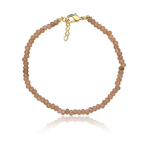 Pulseira com goldstones indianas