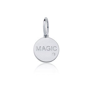 Pingente "Magic" (ródio branco)