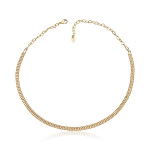 Choker malha dupla
