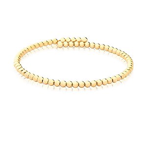 Pulseira maleável com bolinhas