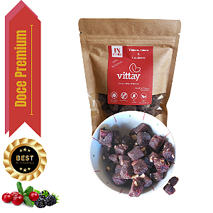 Snacks IN CUBS - Amora e Cranberry - cubinhos de frutas - GRANEL