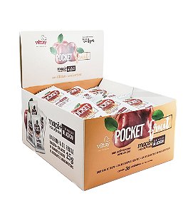 Pocket Fruit - Mini Barras De Frutas - Maçã - 36 Un x 15g