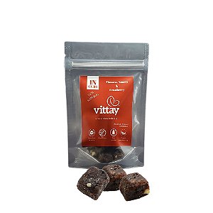 Snack IN CUBS - Tâmara Amora e Cranberry 45g - Vegana