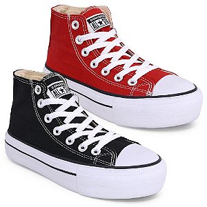 all star caramelo plataforma