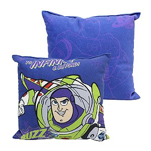 Almofada Buzz Lightyear Aveludada 25x25cm Oficial Toy Story