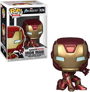 Pop Funko Iron Man Homem De Ferro #626 Marvel Avengers Gamer