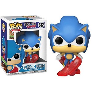 Pop Funko Classic Sonic #632 Sonic The Hedgehog