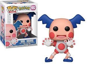 Pop Funko MR. Mime #582 Pokémon Pokemon Original Com Nota