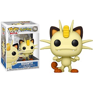 Pop Funko Meowth #780 Pokémon Miau Pokemon Original Com Nota