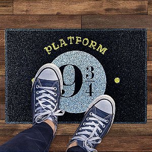 Tapete Capacho Harry Potter Plataforma 9 3/4 Oficial Warner