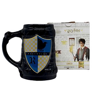 Caneca Harry Potter 3D Corvinal Ravenclaw Porcelana Oficial Warner Bros