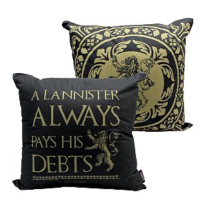Almofada Game Of Thrones Lannister 40x40CM Oficial GOT HBO
