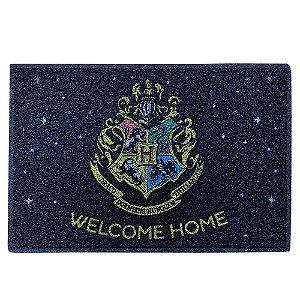 Tapete Capacho Harry Potter Hogwarts Welcome Home Bem-Vindo A Casa Oficial Warner Bros