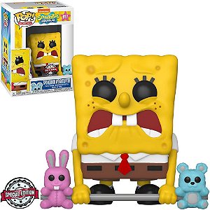 Pop Funko Bob Esponja SpongeBob Weightlifter #917 Special Edition Oficial Nickelodeon