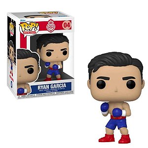 Pop Funko Ryan Garcia #04 Oficial Boxing Com Nota Fiscal