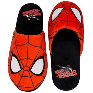 Homem Aranha Spider-Man Pantufa Chinelo De Quarto Unissex Adulto Oficial Marvel