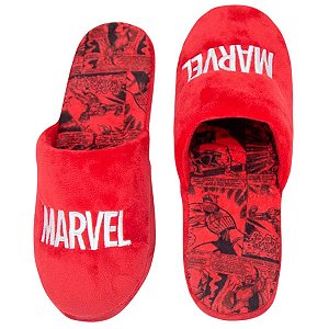 Marvel Classic Pantufa Chinelo De Quarto Unissex Adulto Oficial