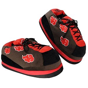 Chinelo Pantufa Quarto Nuvens Akatsuki Naruto