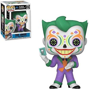 Pop Funko The Joker Coringa Caveira Mexicana 414 DC Heróis