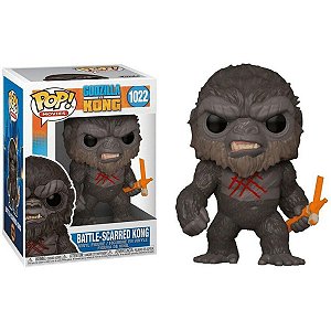 Pop Funko Battle-Scarred Kong #1022 Godzilla vs. Kong