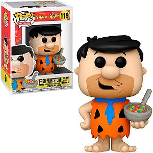 Pop Funko Fred Flintstone with Fruity Pebbles #119 The Flintstones Fruity Pebbles