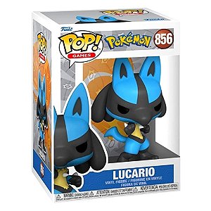 Pop Funko Lucario #856 Pokémon Anime Game
