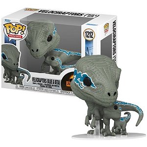 Pop Funko Velociraptor Blue & Beta #1212 Jurassic World Dominion