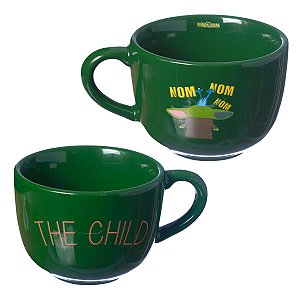 Baby Yoda Caneca De Sopa Cumbuca 500Ml Oficial Star Wars Mandaloriano
