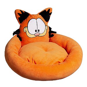 Garfield Cama 3D PET Redonda Cachorro E Gato Oficial Nickelodeon