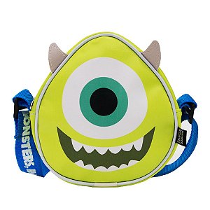 Mike Wazowski Bolsa De Ombro Shoulder Bag Verde Monstros SA Oficial Disney Pixar