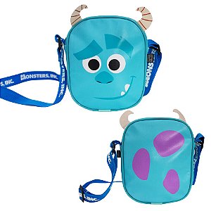 Sulley Sullivan Bolsa de Ombro Shoulder Bag Azul Monstros SA Oficial Disney Pixar