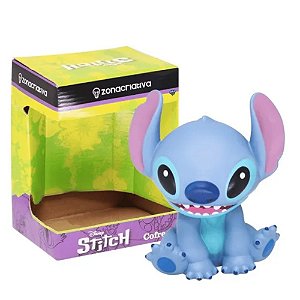 Stitch Cofre Estátua Decorativa Formato 3D Em Vinil Oficial Disney Lilo E Stitch