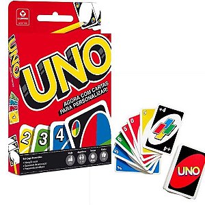 UNO Jogo de Cartas Oficial Copag Brinquedo