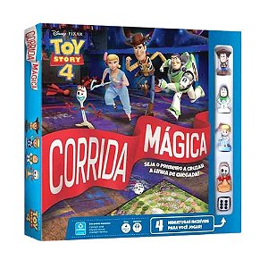 Corrida Mágica Toy Story 4 Jogo de Tabuleiro Oficial Copag Brinquedo