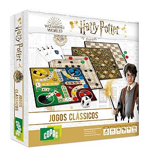 Harry Potter Jogos Clássicos de Tabuleiro Oficial Copag Brinquedo