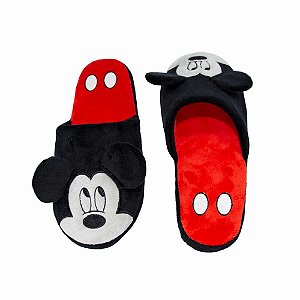 Mickey Mouse Pantufa Chinelo De Quarto Unissex Adulto Oficial Disney