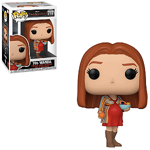 Pop Funko 70s Wanda 717 Feiticeira Escarlate Grávida Vision