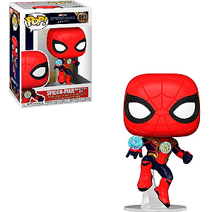 Pop Funko Spider-Man Integrated Suit 913 Homem Aranha Marvel