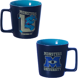 Caneca Sulley Sullivan Cerâmica 400ML Oficial Monstros S.A