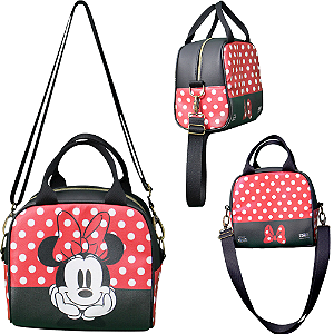 Minnie Mouse Lancheira Maleta Bolsa Térmica Oficial Disney