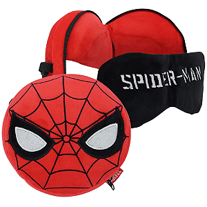 Homem Aranha Máscara Dormir Almofada Pescoço Oficial Marvel Spider-Man