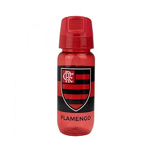 Garrafa Flamengo Plástica 450ml Academia Escolar Oficial